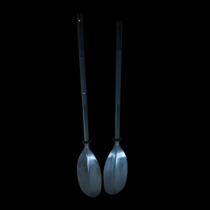 2.3M Paddle Twin Pole